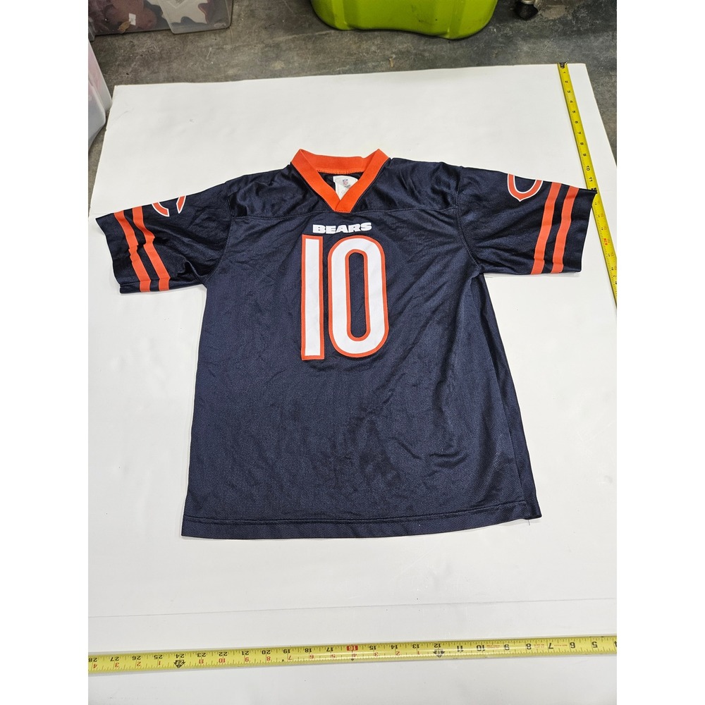 NFL Team Apparel Chicago Bears Mitchell Trubisky 10 Youth Jersey XL 14-16 Navy